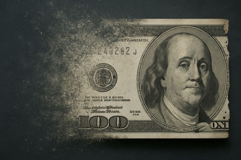 disappearing money